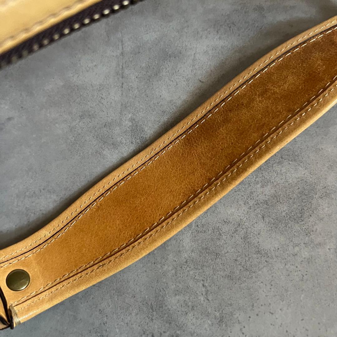 COACH 65th Legacy bag バッグ レザー ハンド ターンロック