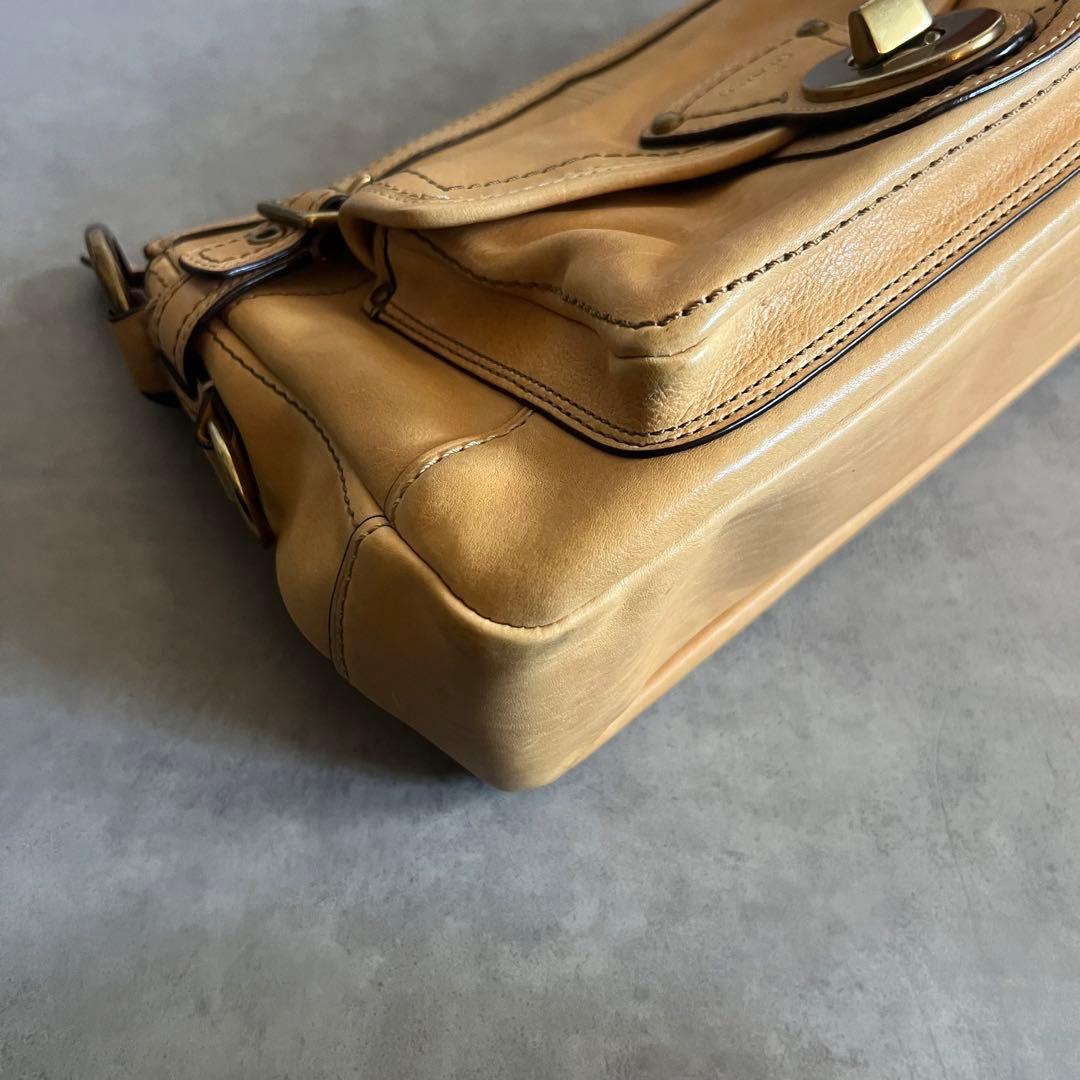 COACH 65th Legacy bag バッグ レザー ハンド ターンロック