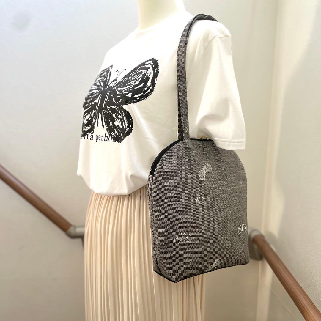 ⚮̈ミナペルホネン　choucho マドレーヌバッグ　肩がけ