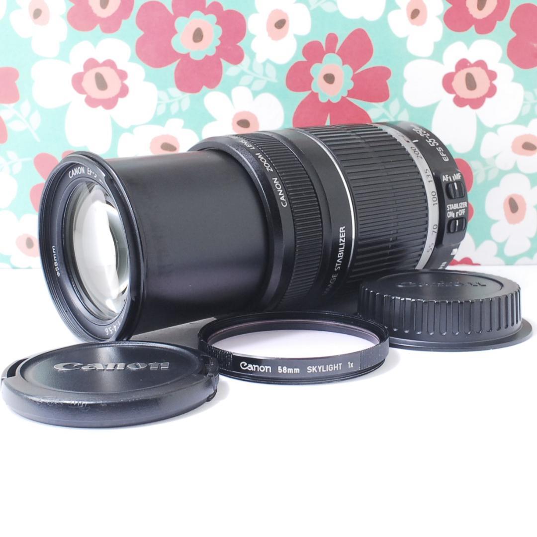 ❤Canon EF-S 55-250mm F4-5.6 IS❤手振れ補正❤望遠❤