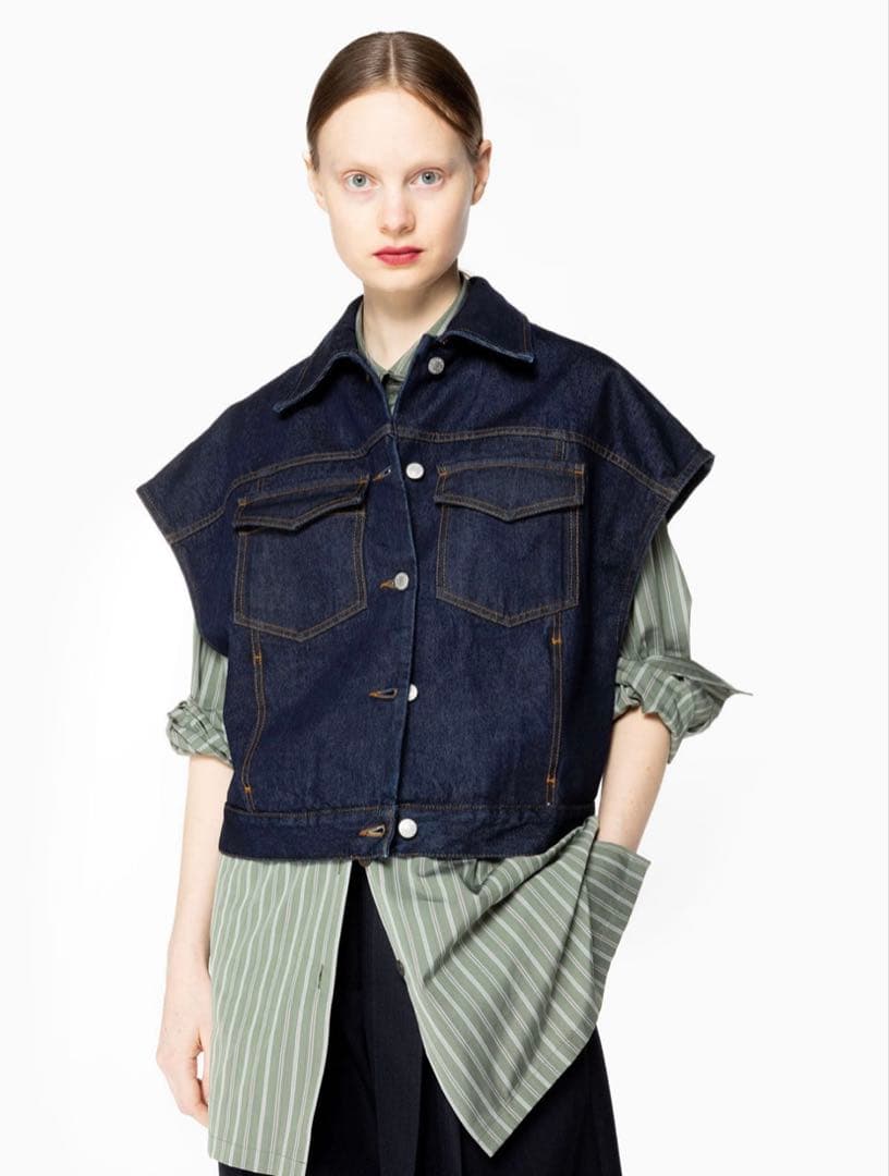DRIES VAN NOTEN ドリスヴァンノッテン デニムベスト36