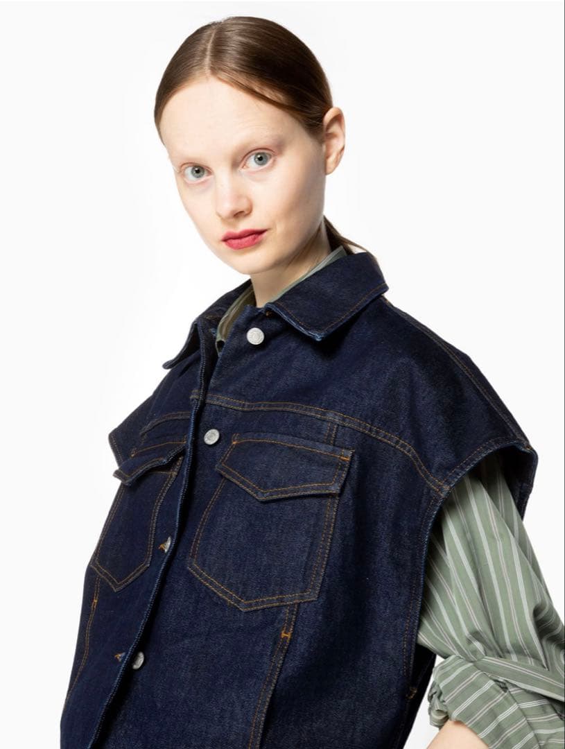 DRIES VAN NOTEN ドリスヴァンノッテン デニムベスト36