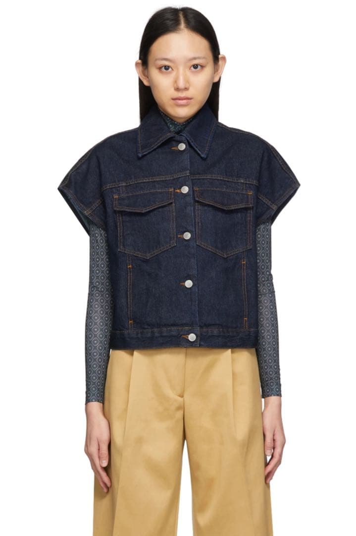DRIES VAN NOTEN ドリスヴァンノッテン デニムベスト36