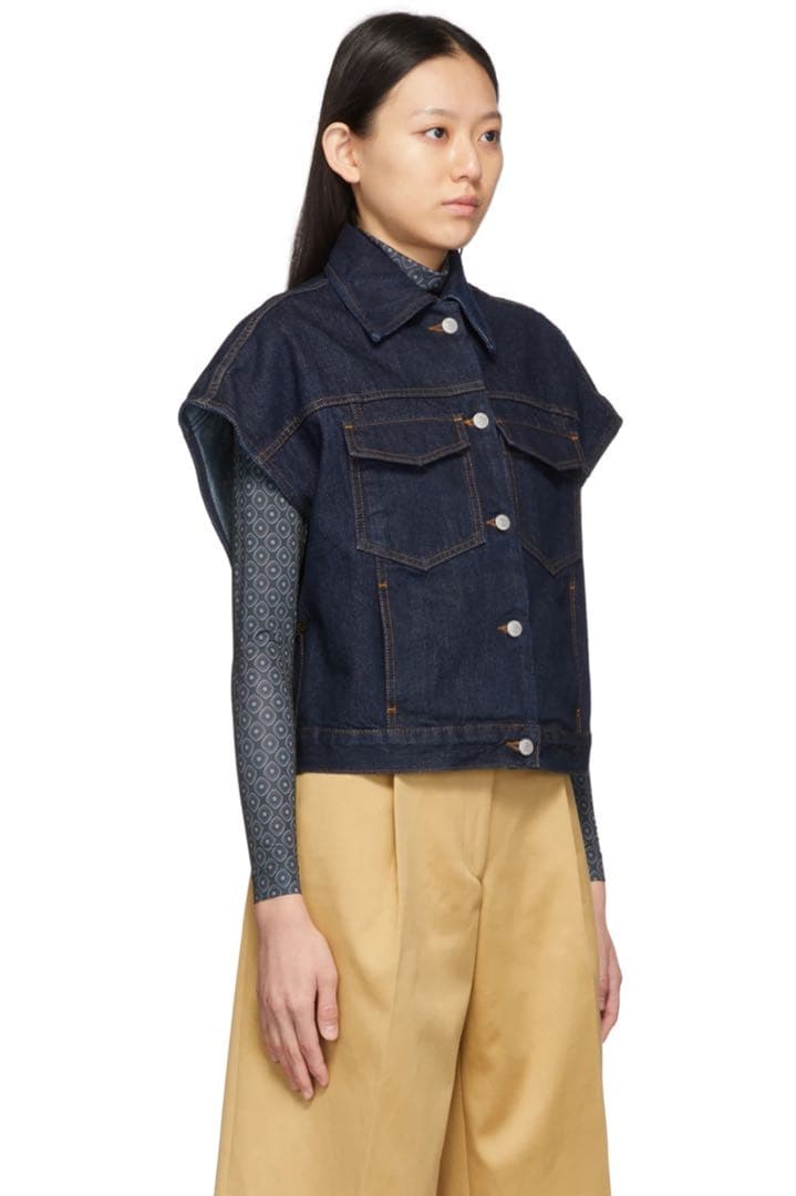 DRIES VAN NOTEN ドリスヴァンノッテン デニムベスト36