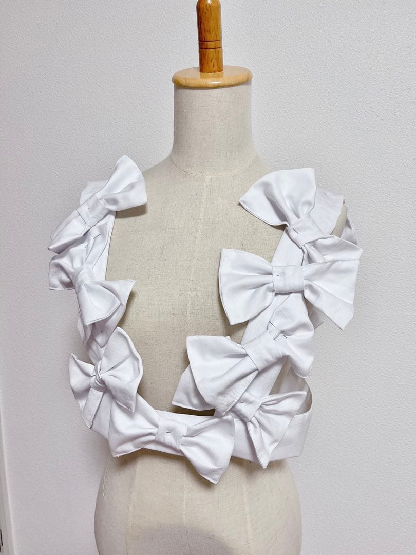 リボン　ハーネス　ビスチェ