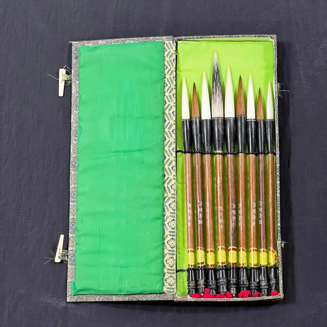 中国湖筆・中国書画墨・上海墨・墨・書道・書道コレクション・美術品・鑑賞墨