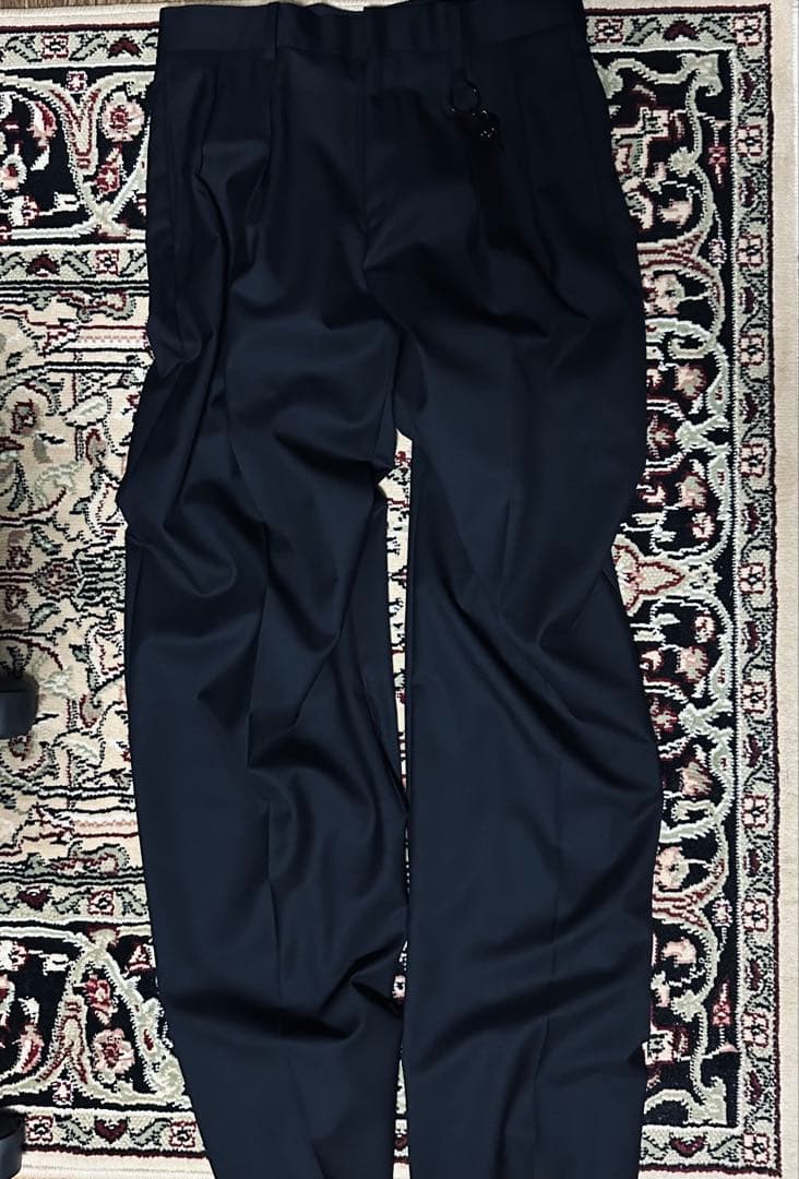 パンツ dressedundressed 23ss black trousers