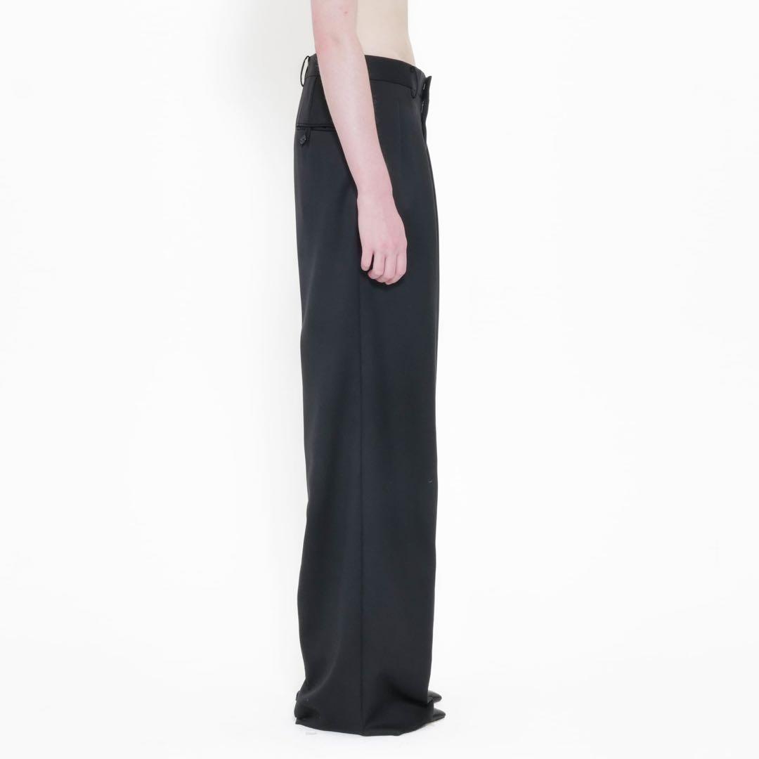 パンツ dressedundressed 23ss black trousers