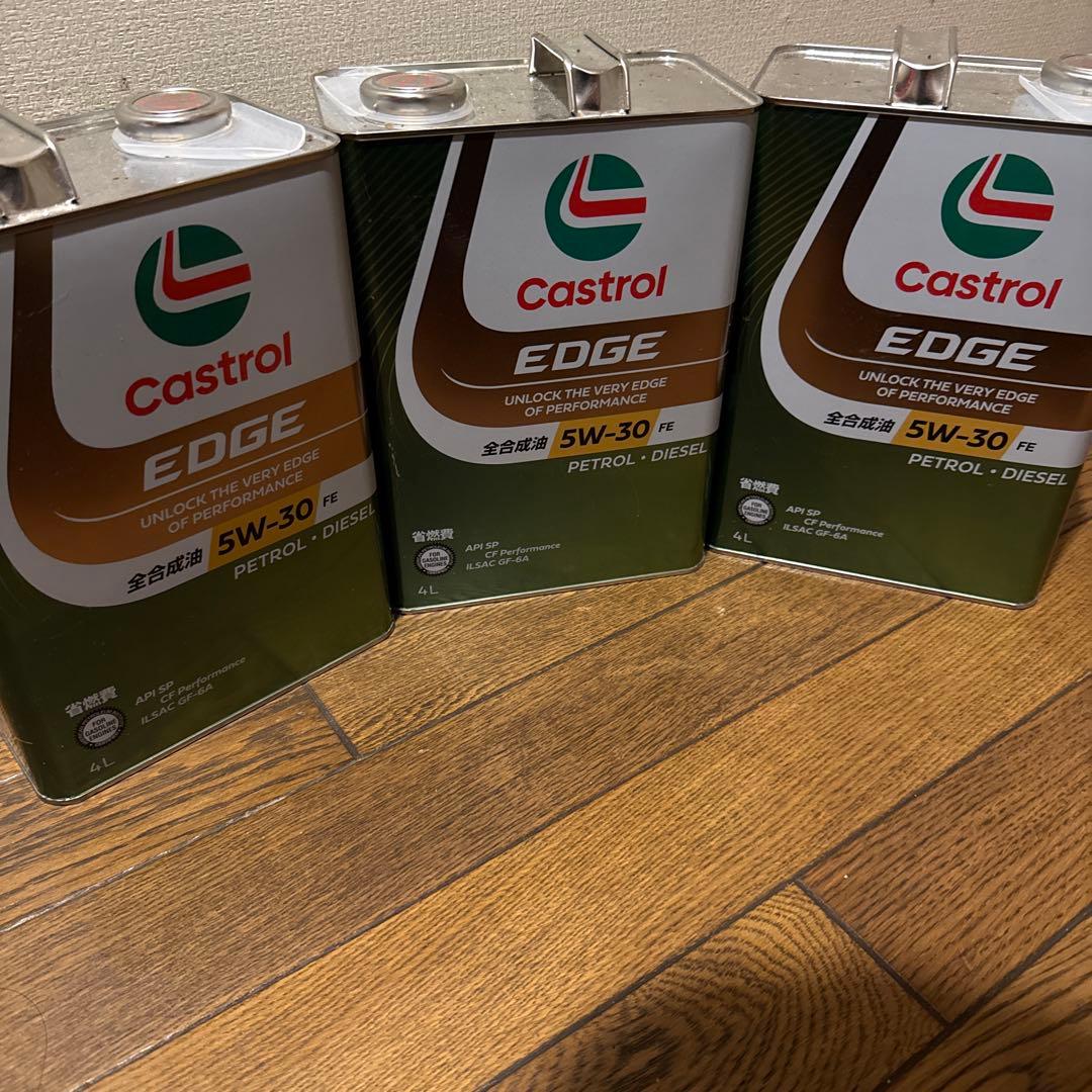 カストロール EDGE 5w-30 （3缶）4L