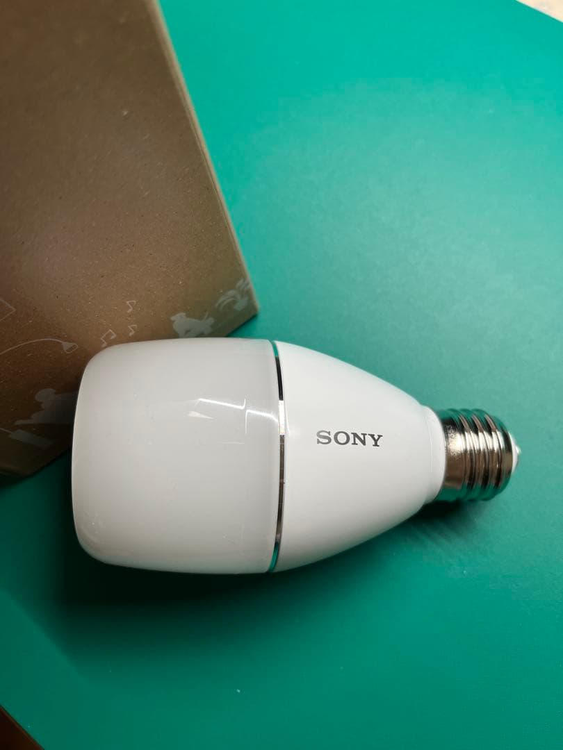新品(開封済)SONY LED電球スピーカー LSPX-103E26