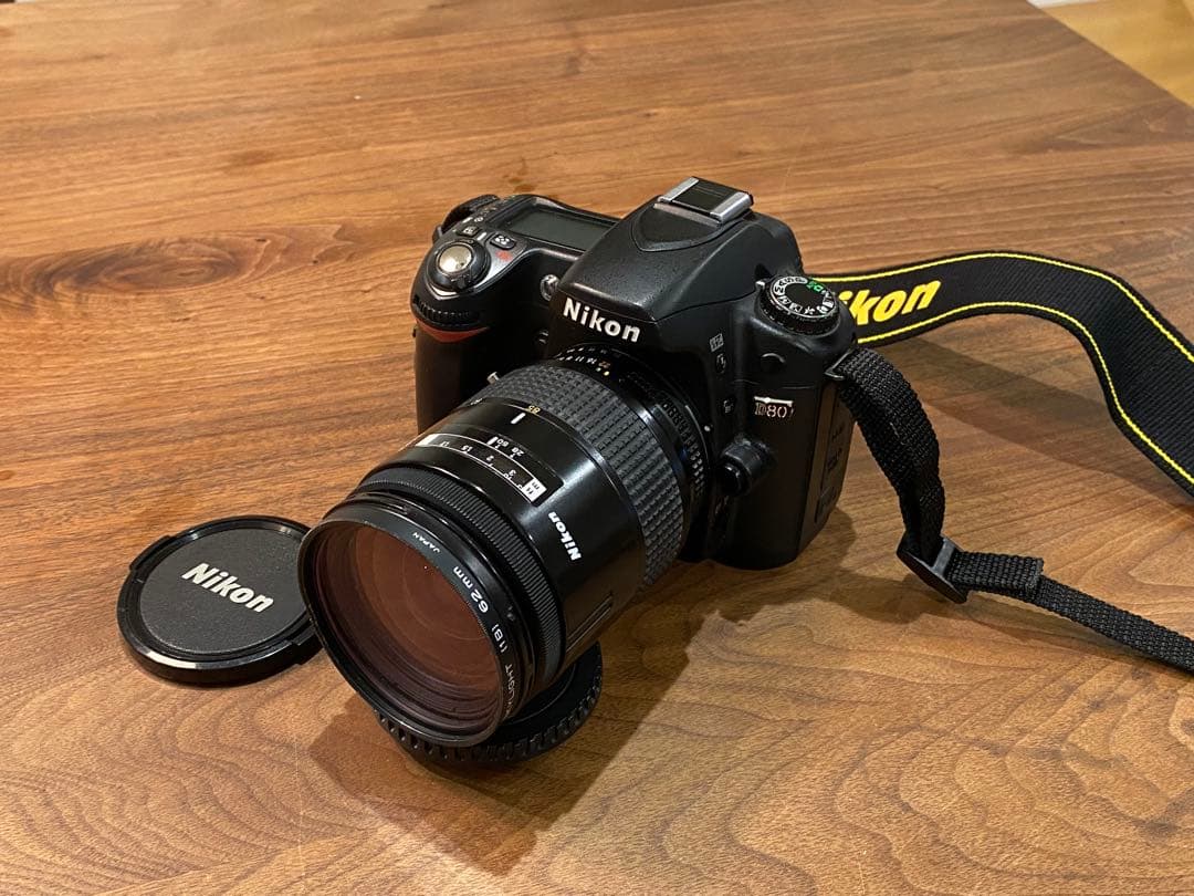 Nikon D80 CCDデジタル一眼レフ 28-85 レンズ付　動作品