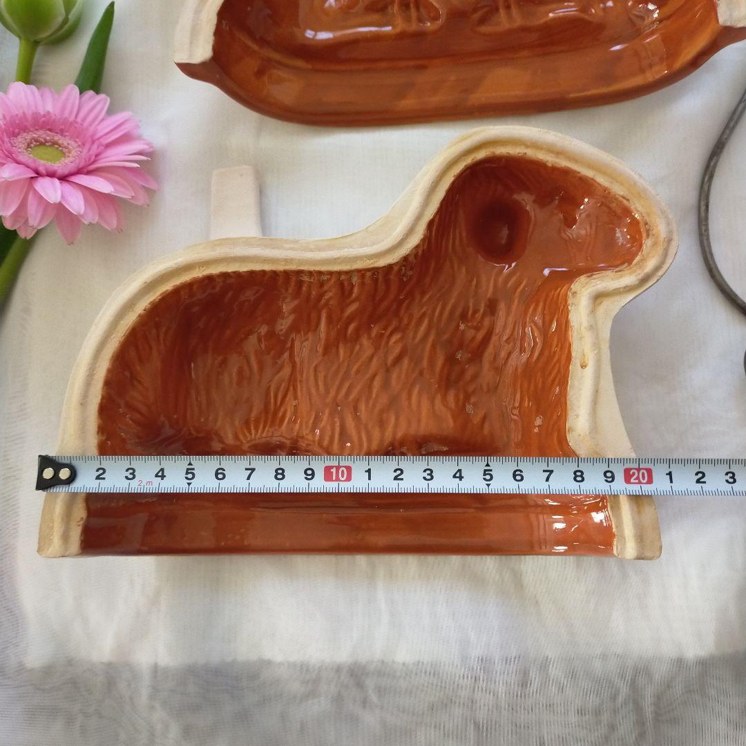 【大幅お値下げ】アニョーパスカル　アルザス　スフレンハイム焼　焼き型（大）