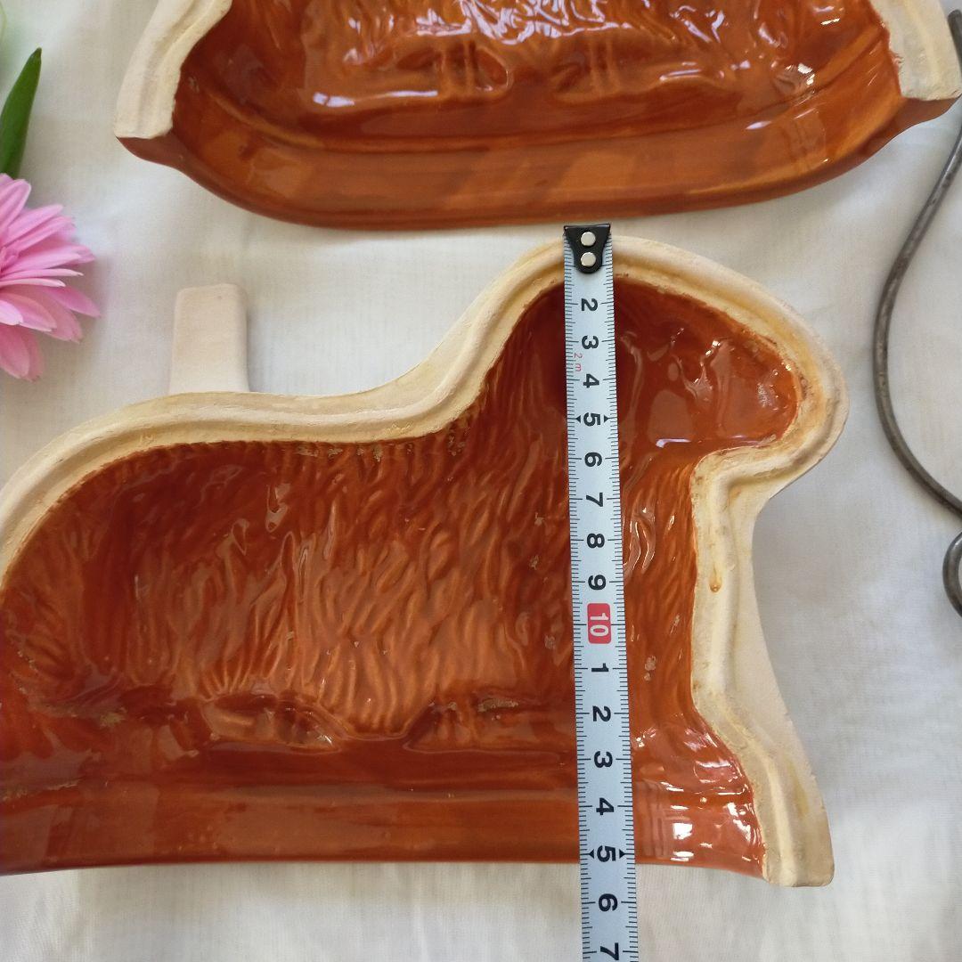 【大幅お値下げ】アニョーパスカル　アルザス　スフレンハイム焼　焼き型（大）