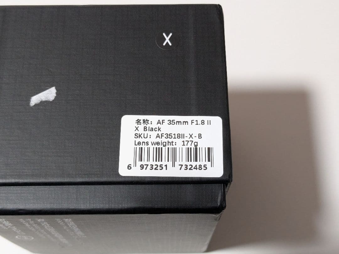 新品 TTArtisan AF 35mm F1.8 II Xマウント