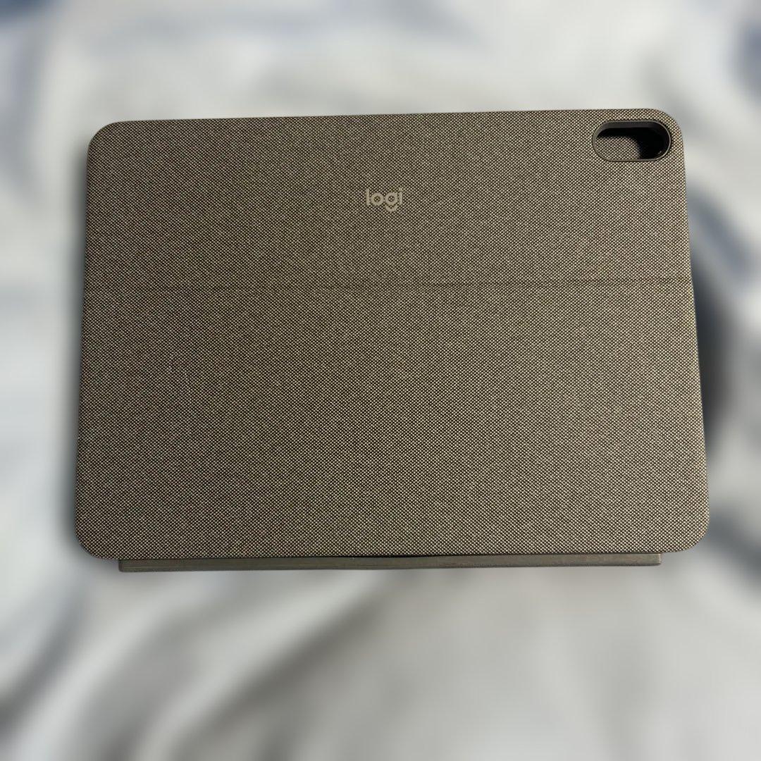 logi iPadケース　グレー