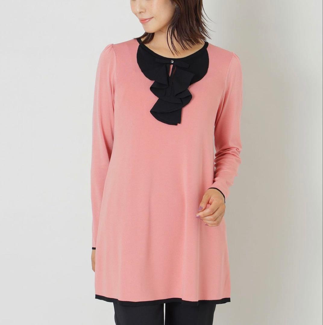 新品✨トゥービーシック 20周年アニバーサリー レーヨンナイロンニットチュニック