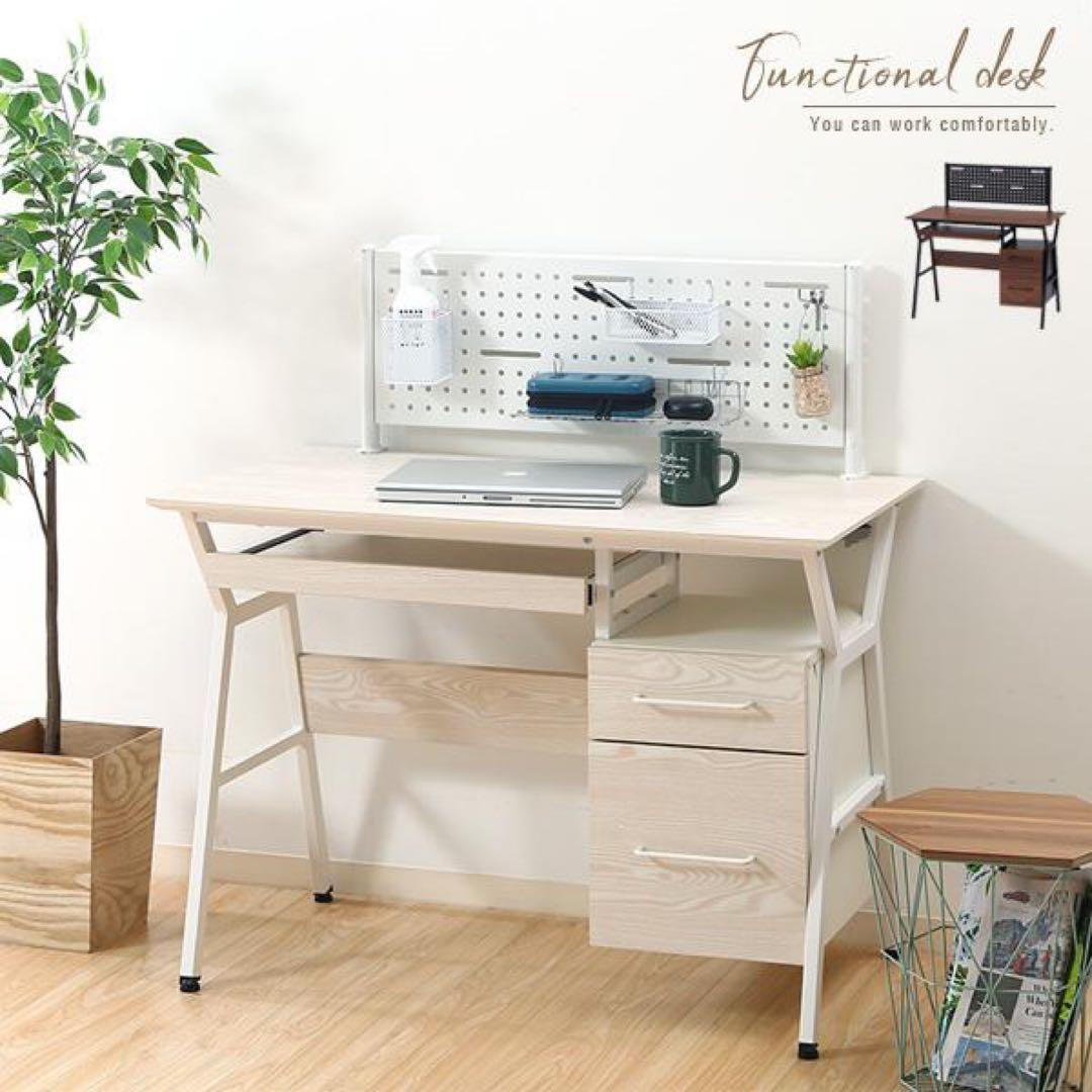 パソコンデスク 白 オシャレ エレコム マウスパッド