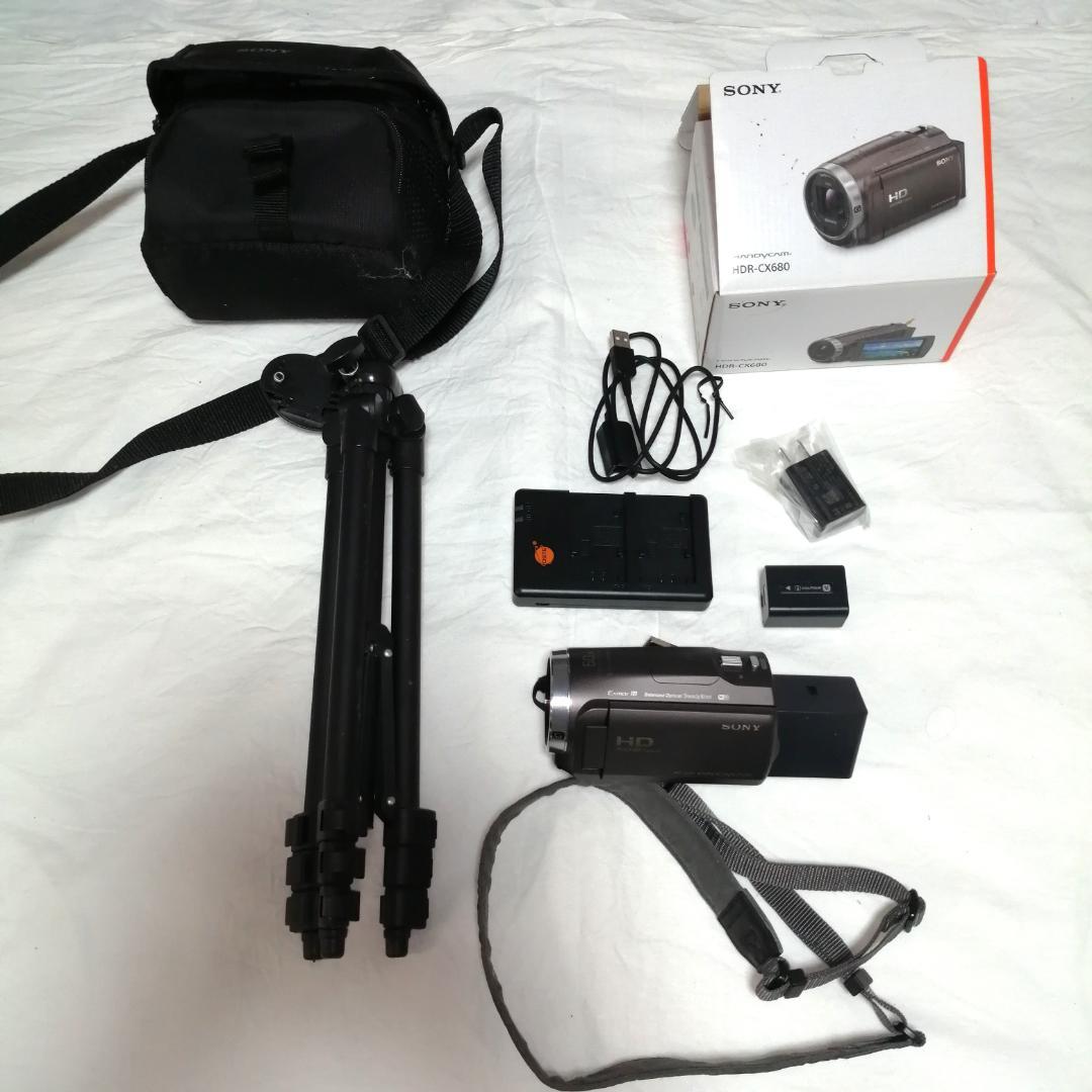 HDR-CX680 handycam デジタルビデオカメラ　いろいろセット