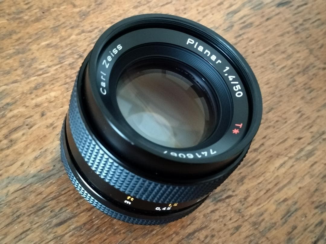 CONTAX Plannar 50mm F1.4　コンタックス プラナー