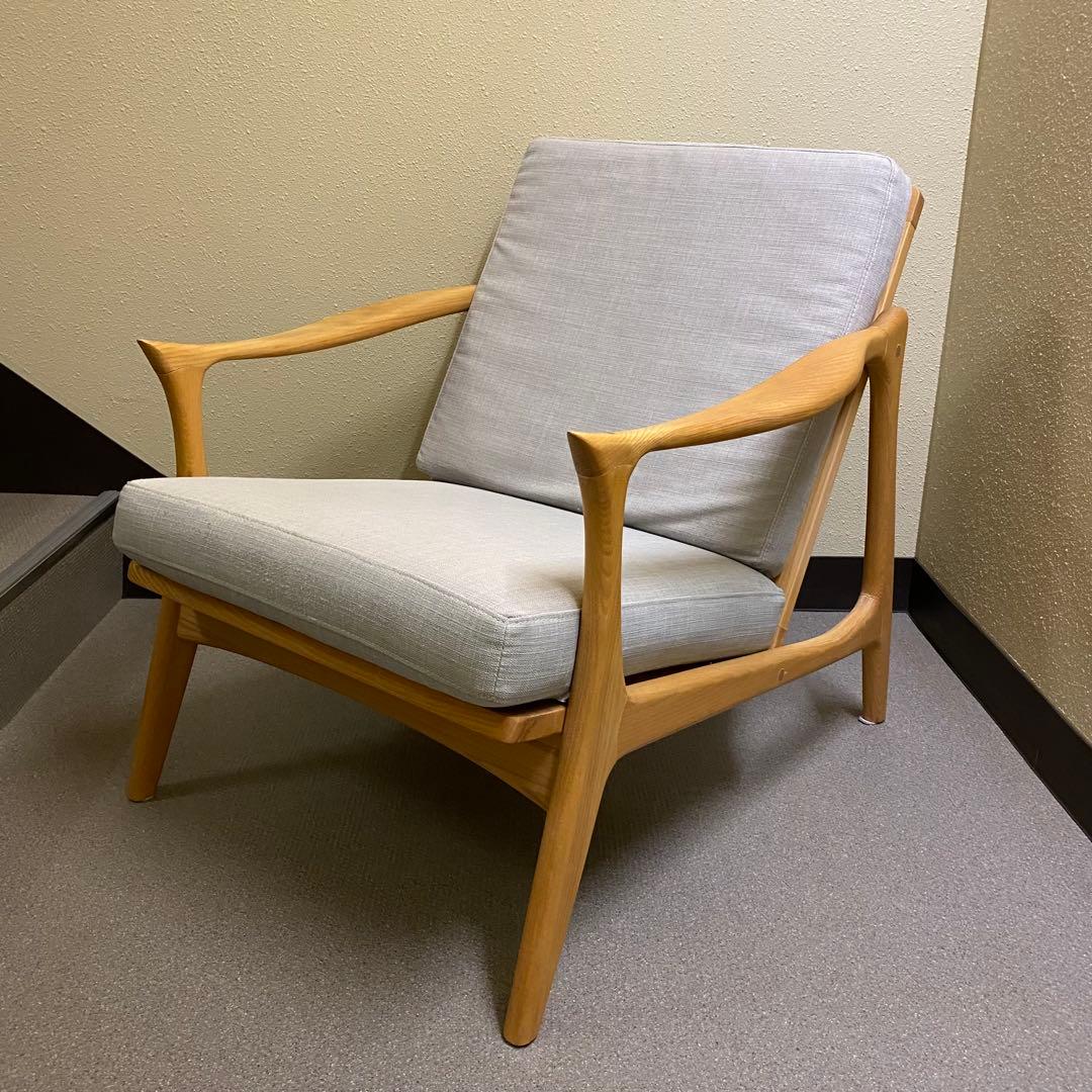 1人掛けソファ　ノードソファ　フレデリック・カイザー　北欧デザイン　廃盤商品