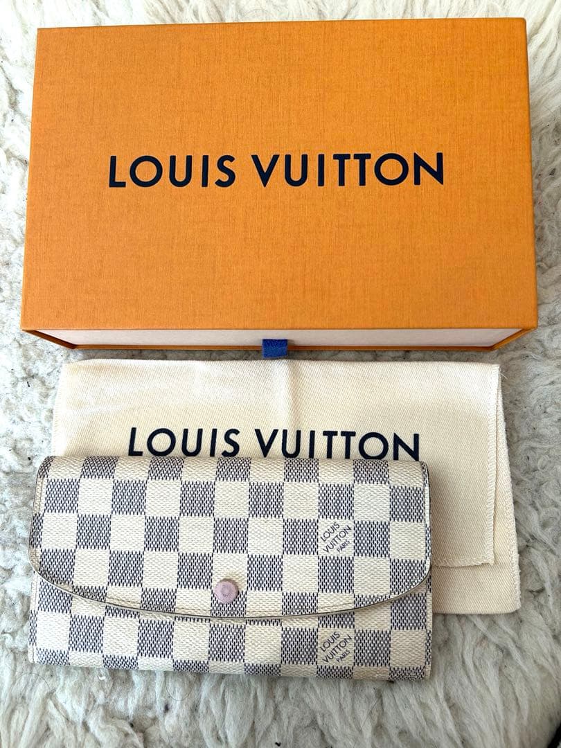 LOUIS VUITTON ダミエ・アズール 長財布