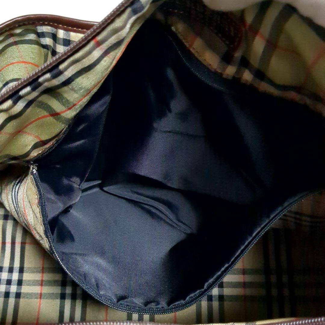 ✨美品✨BURBERRY GOLF ボストンバッグ ロゴ ノバチェック ブラウン