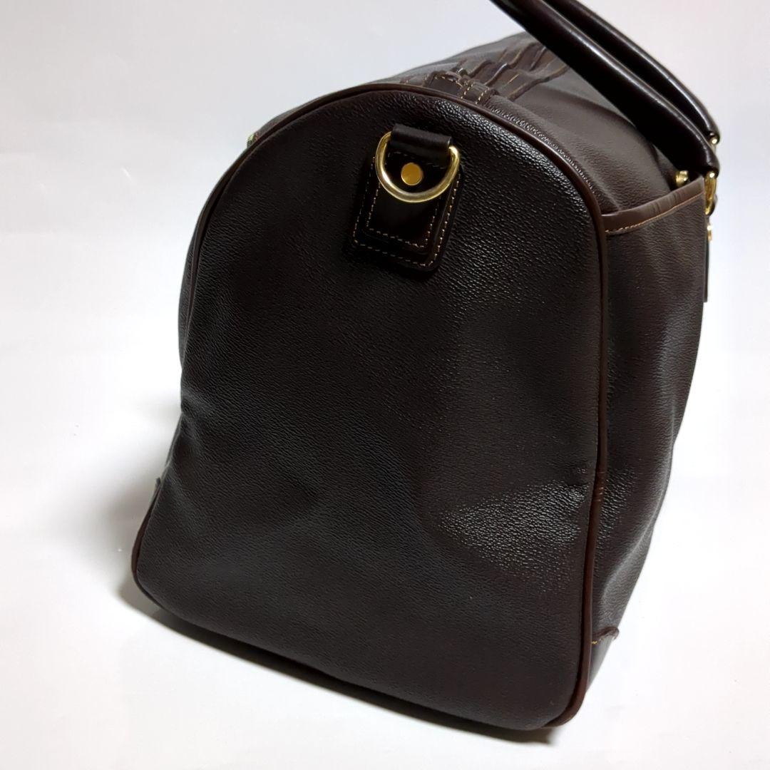 ✨美品✨BURBERRY GOLF ボストンバッグ ロゴ ノバチェック ブラウン