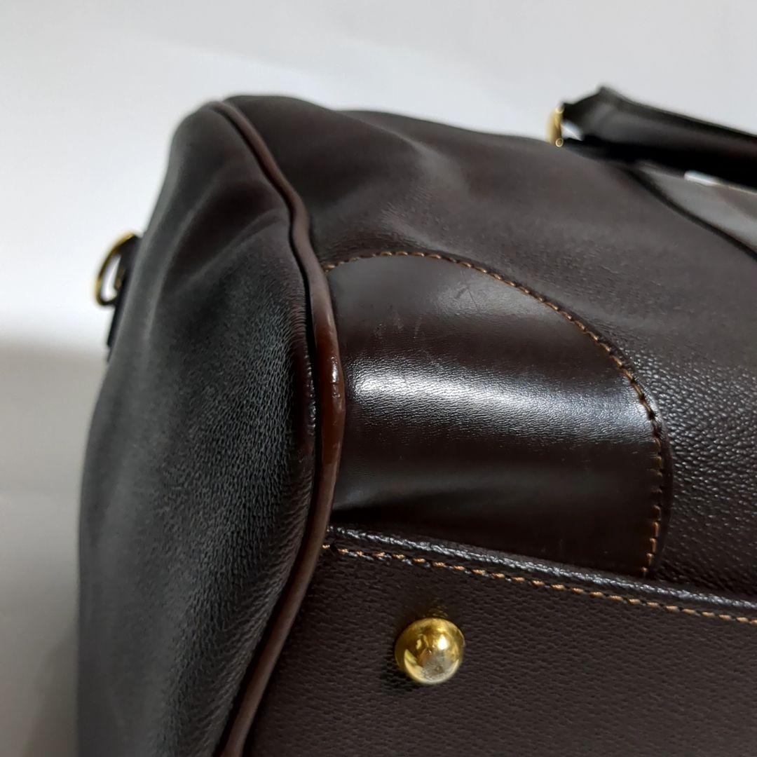 ✨美品✨BURBERRY GOLF ボストンバッグ ロゴ ノバチェック ブラウン