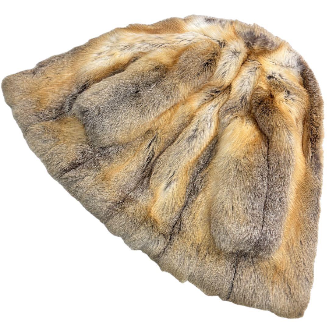 極美品　ゴールデンフォックス　サガフォックスロイヤル　ファーコート　ボリューム◎