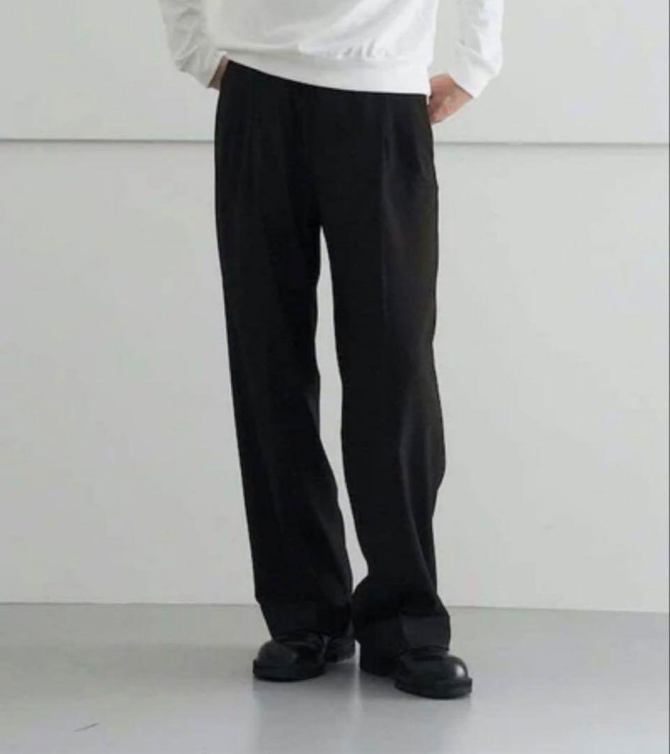 KAIKO WIDE SLACKS カイコー ワイドスラックス サイズ2 黒