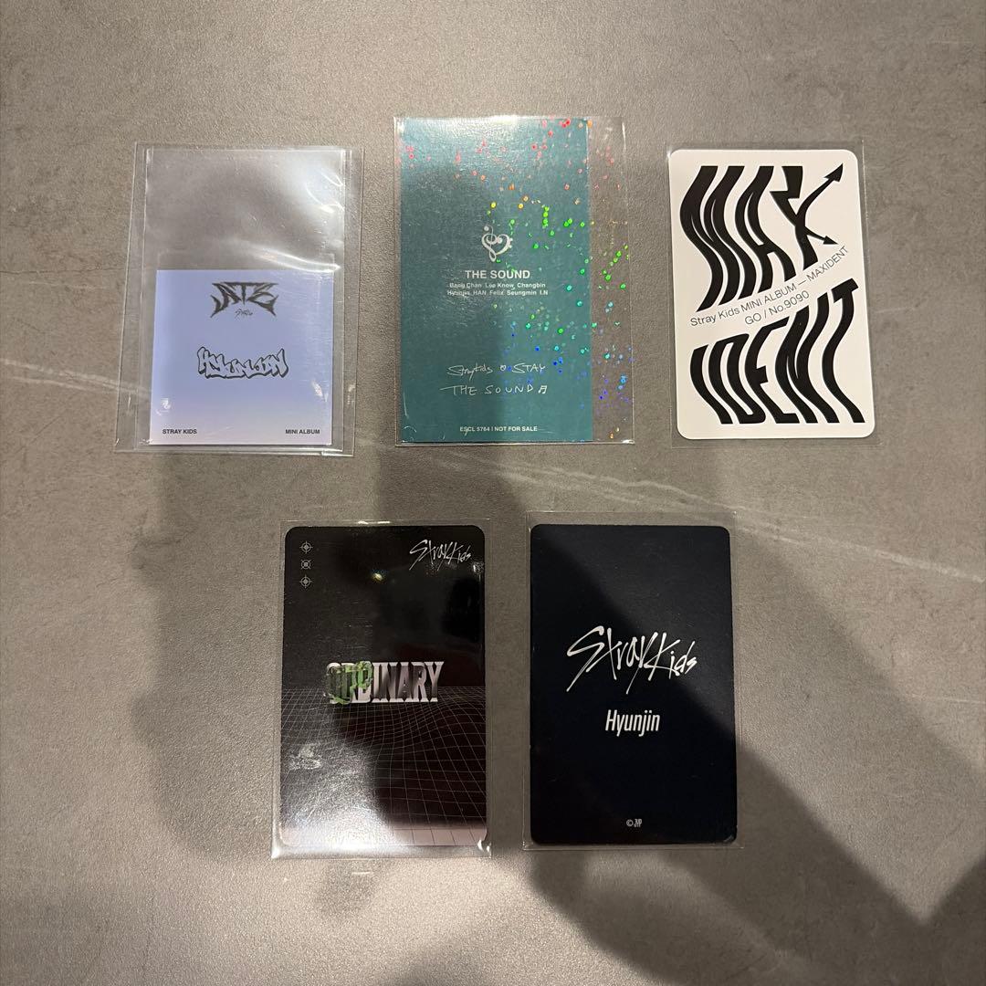 straykids ヒョンビン トレカケース＆トレカ