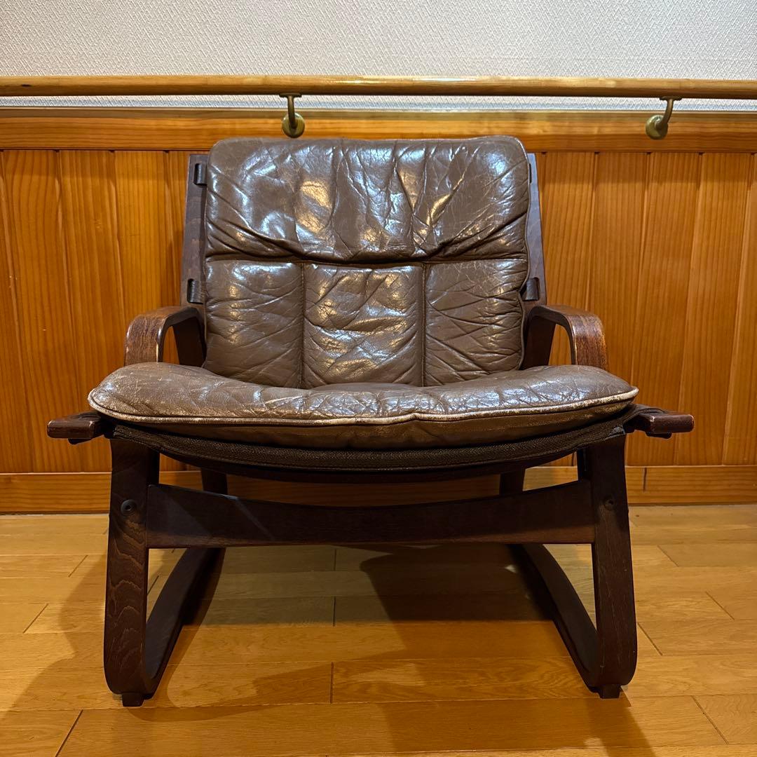 Giske Carlsen ラウンジチェア　1970年代　ノルウェー製