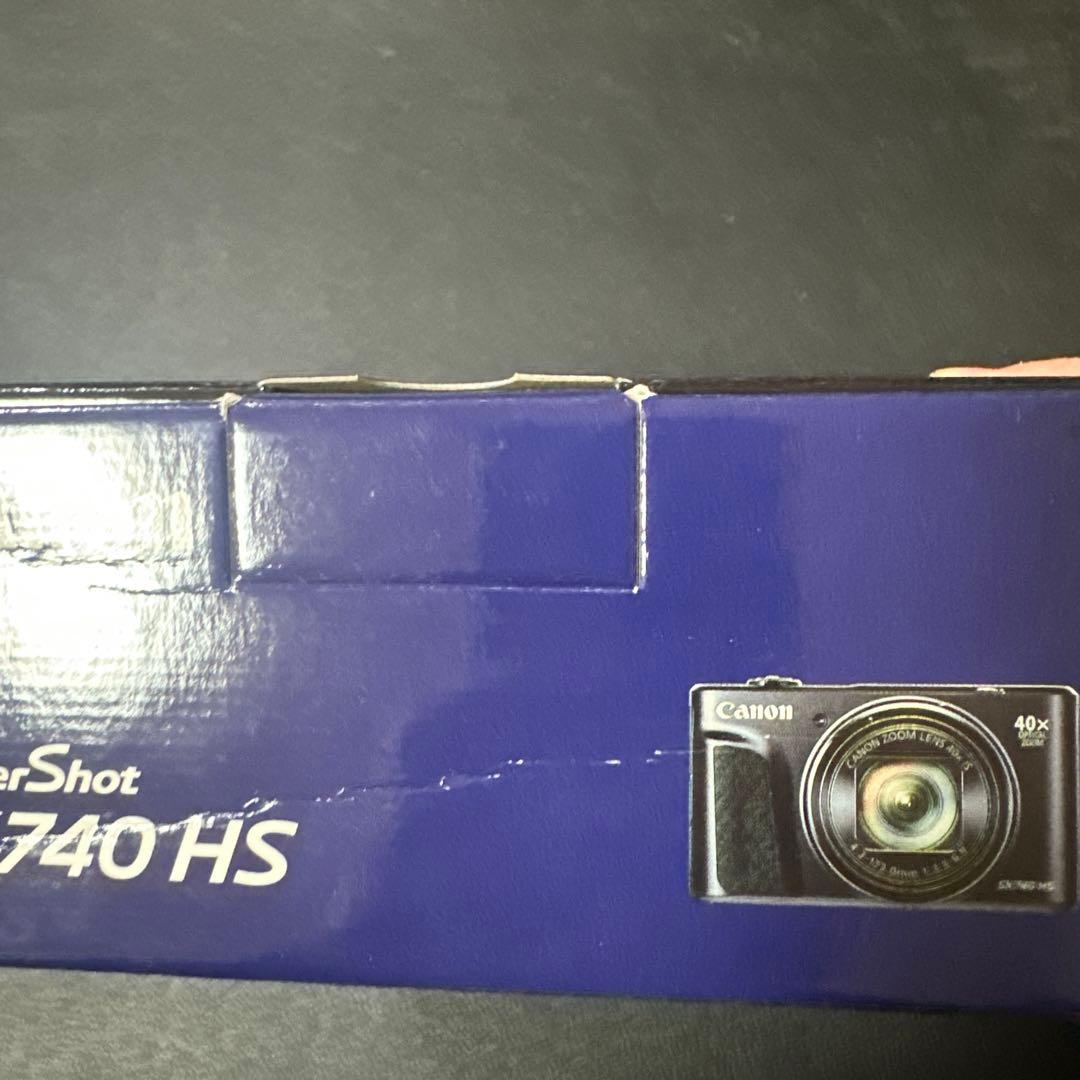 新品未使用品　Canon PowerShot SX740 HSシルバー箱潰れあり