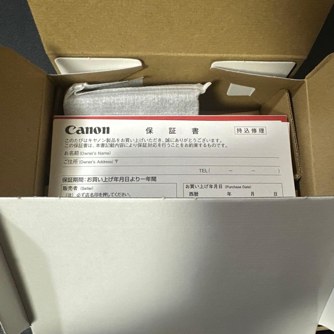 新品未使用品　Canon PowerShot SX740 HSシルバー箱潰れあり
