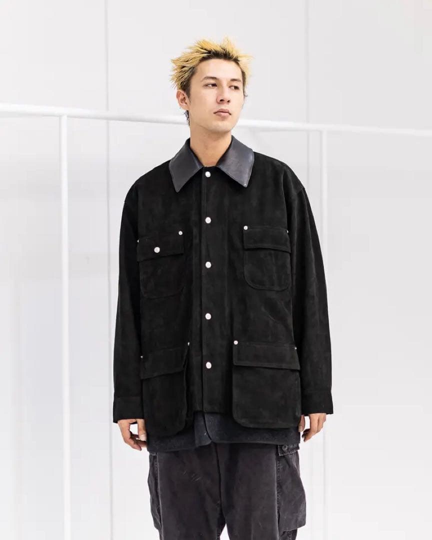 ジャケット・アウター YOKE Nuback Leather Coverall Jacket 25AW