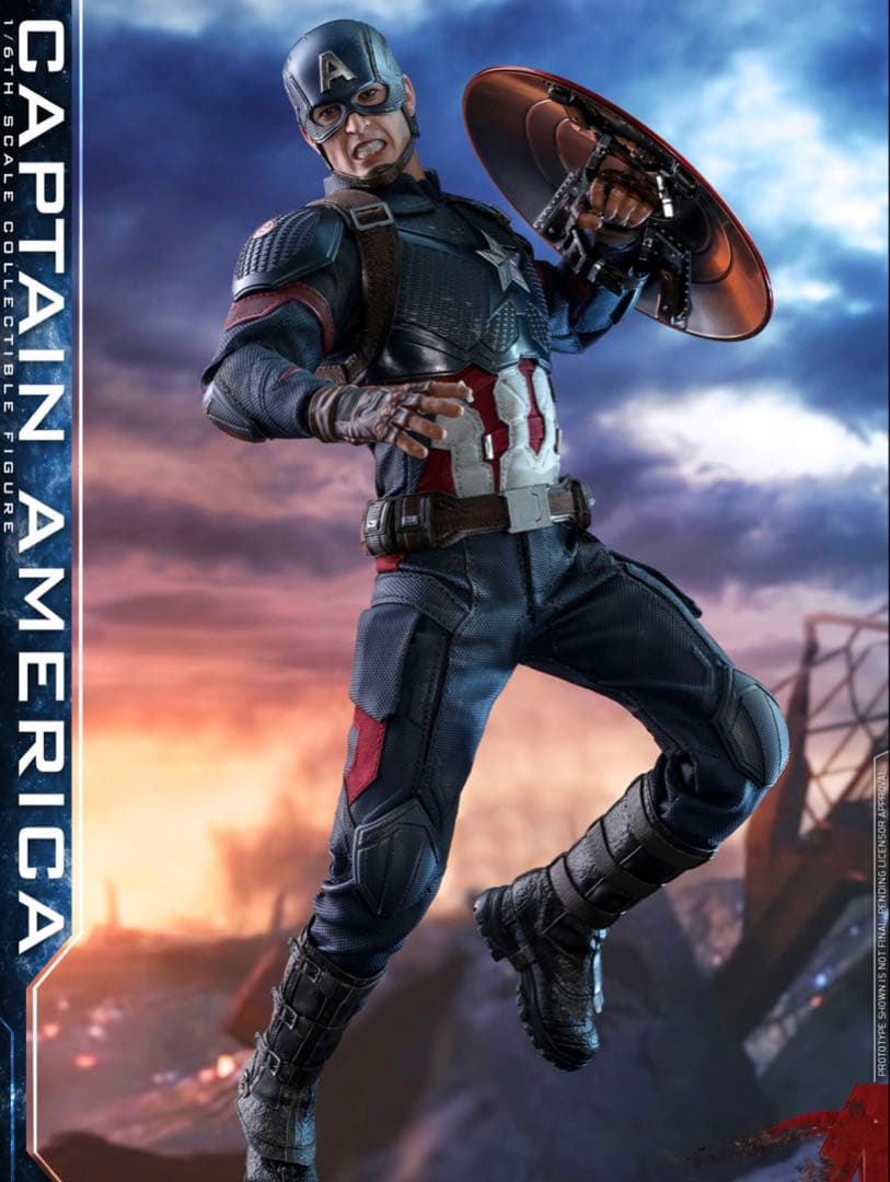 hottoys ホットトイズ　アベンジャーズ　marvel キャプテンアメリカ