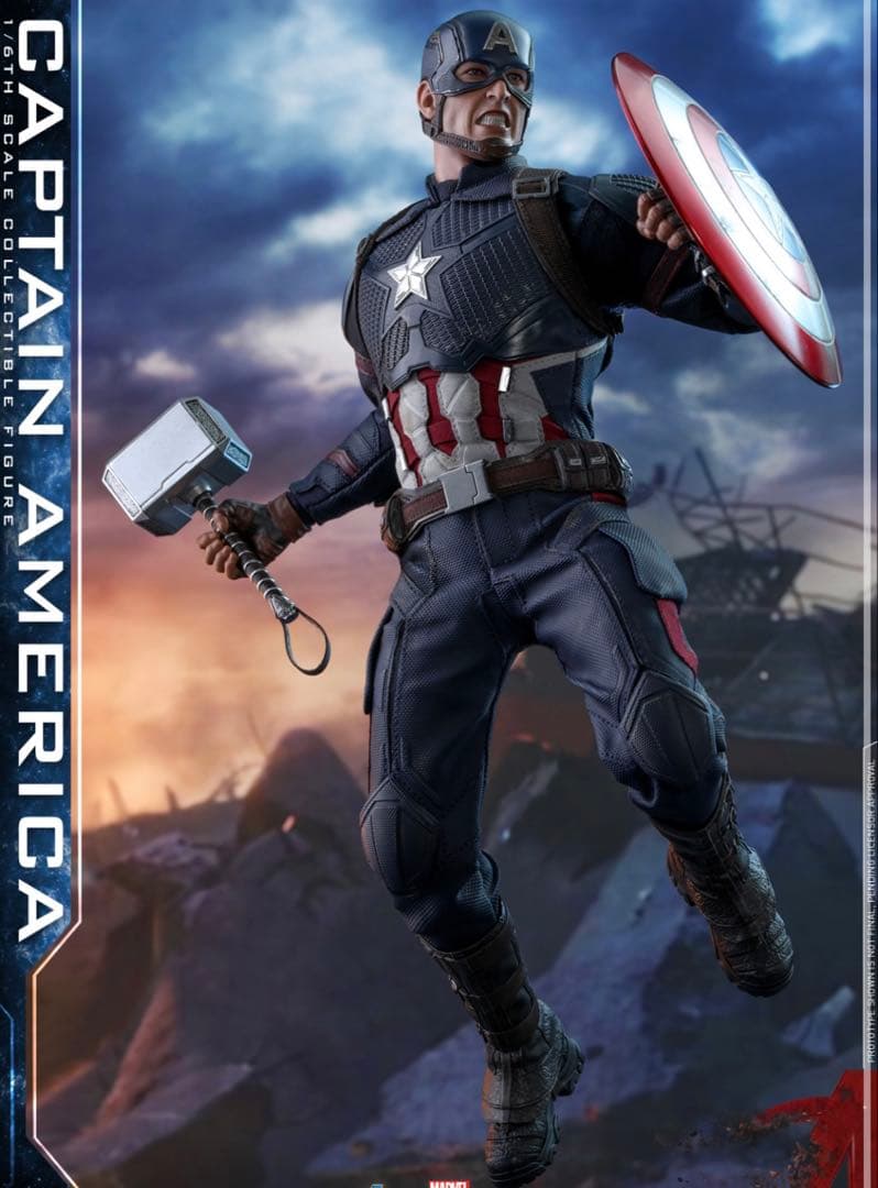 hottoys ホットトイズ　アベンジャーズ　marvel キャプテンアメリカ
