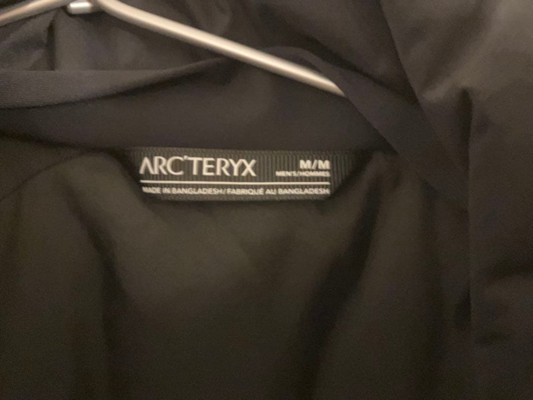 Atom SV Jacket (Black) ／ ARC'TERYX Mサイズ