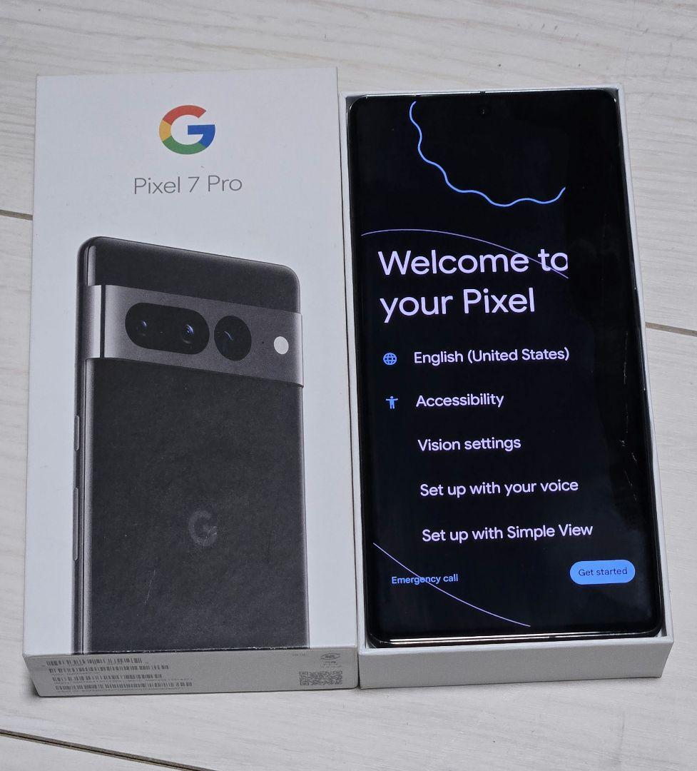 【ジャンク】Google pixel7 Pro 128GB simフリー
