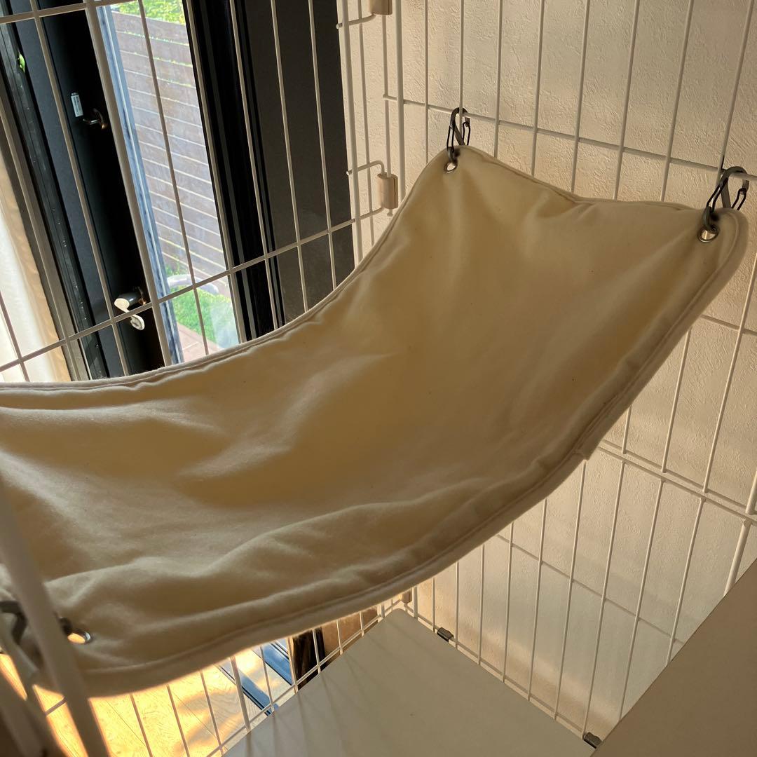 アイリスオーヤマ　キャットゲージ　3段　ウッディキャットゲージ