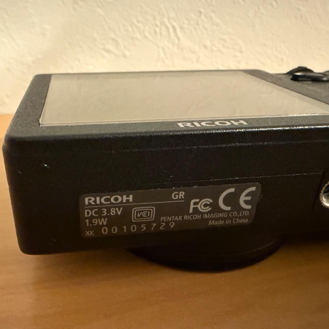 【美品】RICOH GR 初代（シャッター回数4377枚）