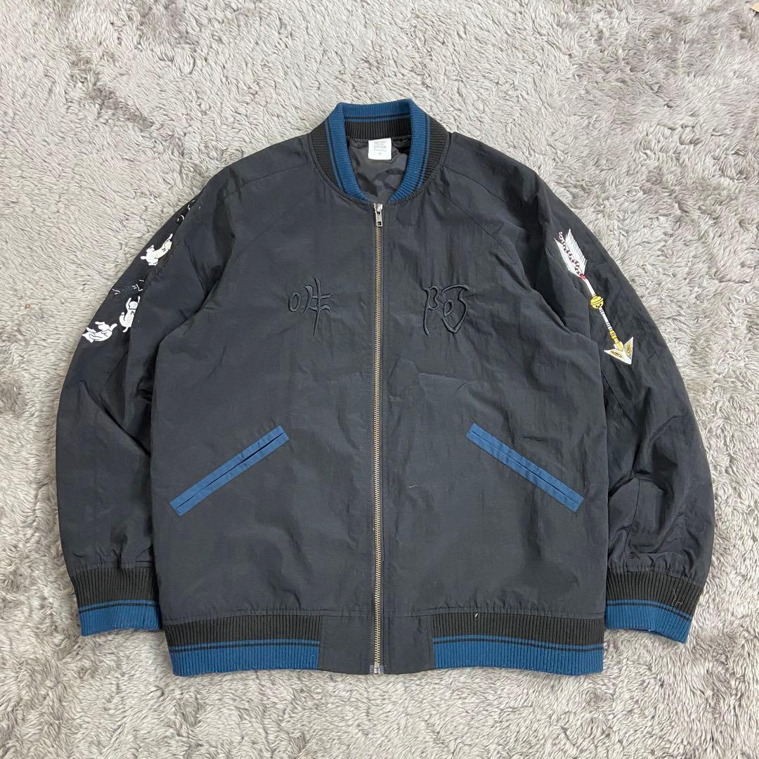 graniph グラニフ⭐️刺繍ブルゾン スカジャン 石黒亜矢子 Mサイズ