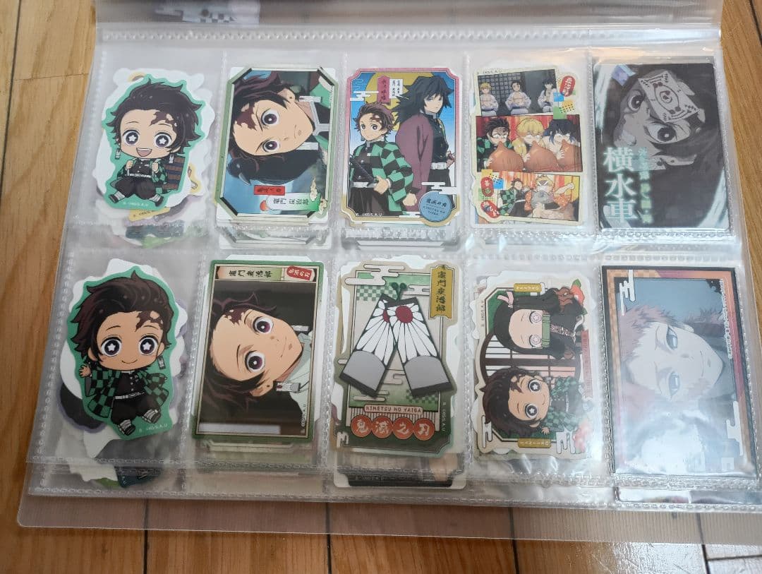 鬼滅の刃　ダイカットステッカー　まとめ売り　ステッカー　カードダス