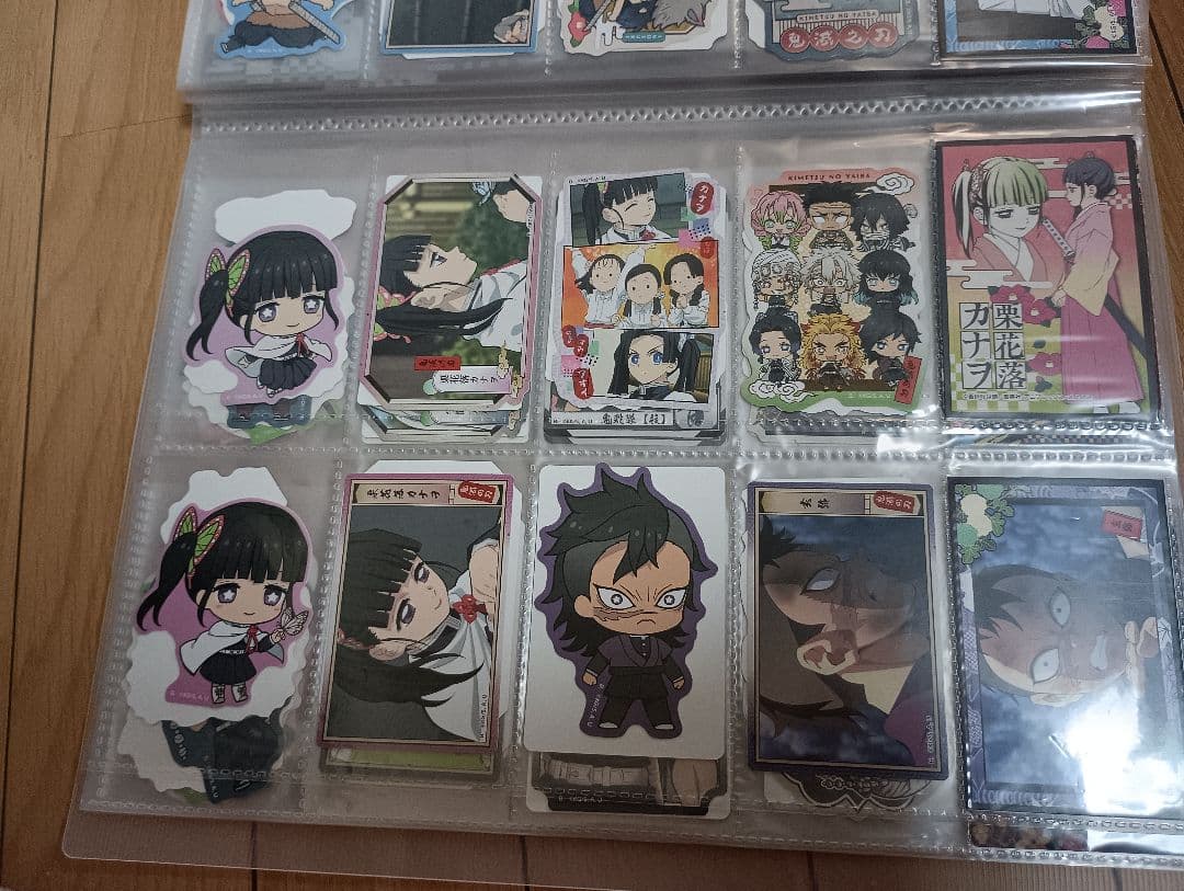 鬼滅の刃　ダイカットステッカー　まとめ売り　ステッカー　カードダス