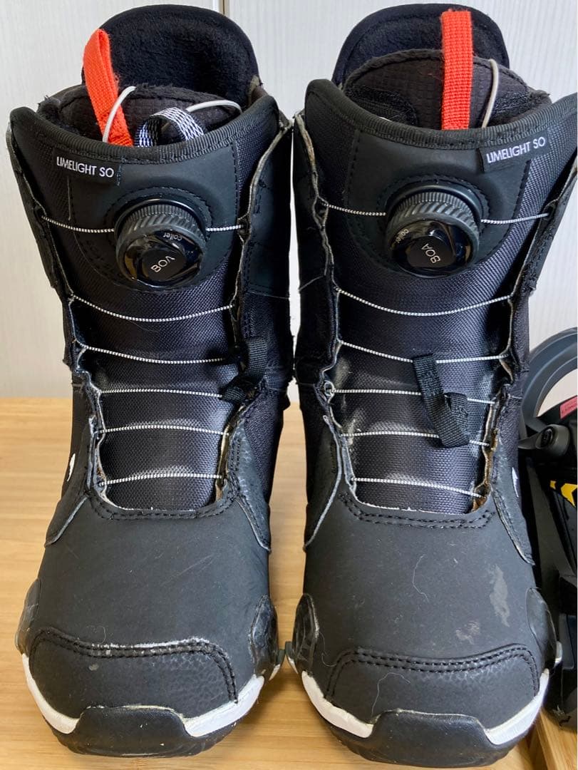 Burton 19-20 23.5cmブーツ+Mビンティング