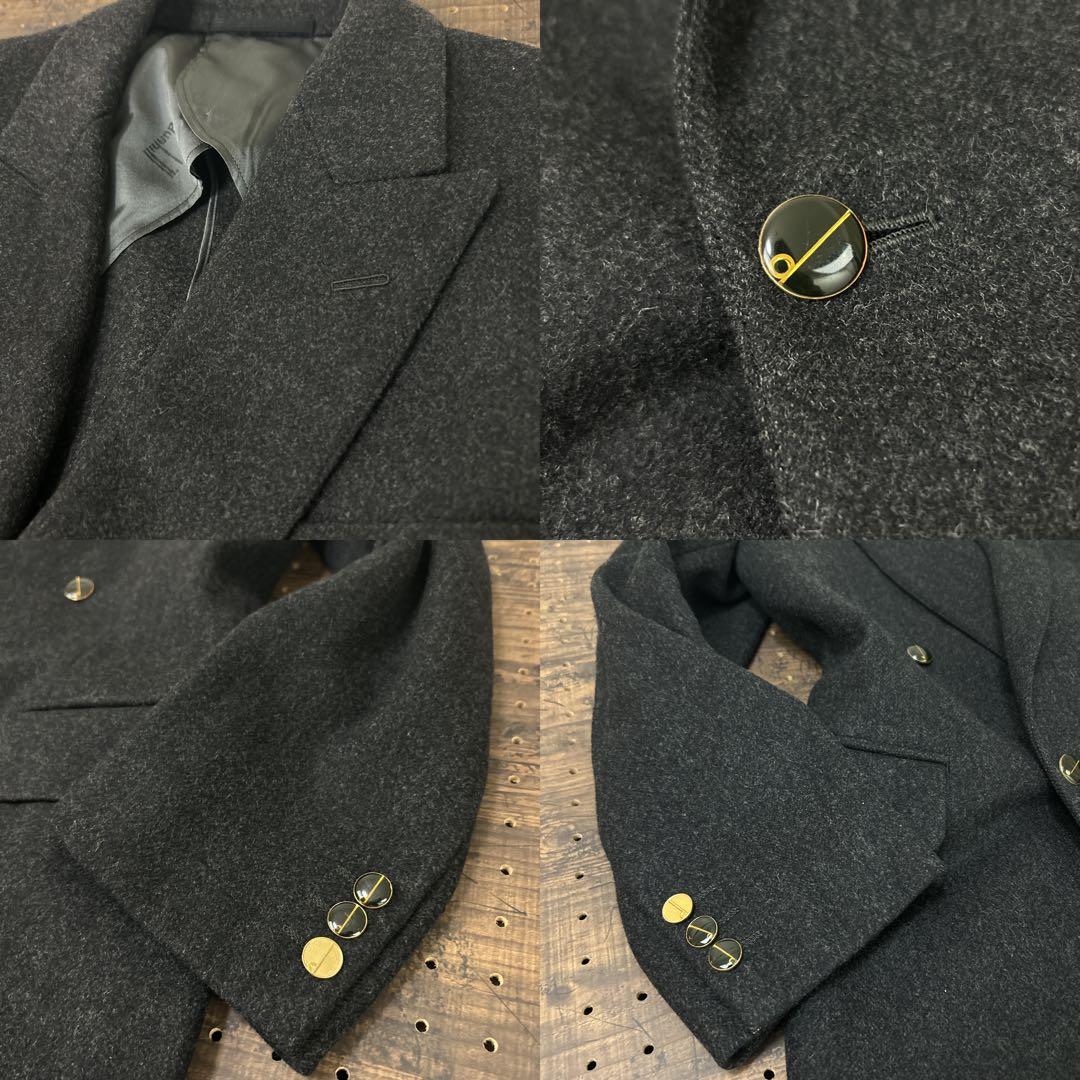 美品　ダンヒル　オーダーメイド　フェルト　テーラード　ジャケット　セットアップ