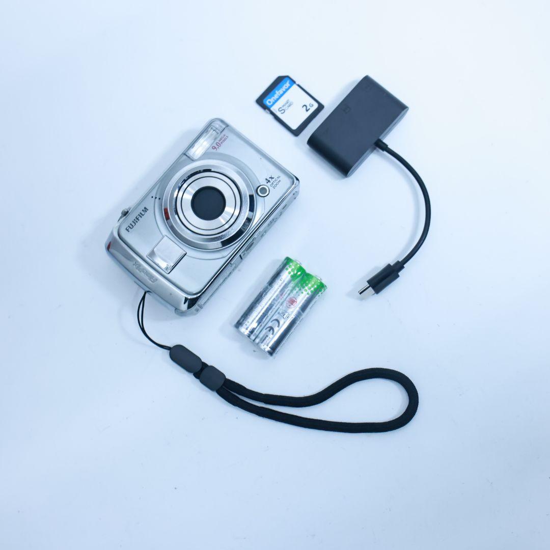 スマホ転送可 FUJIFILM A900 デジタルカメラ メモリーカード他付