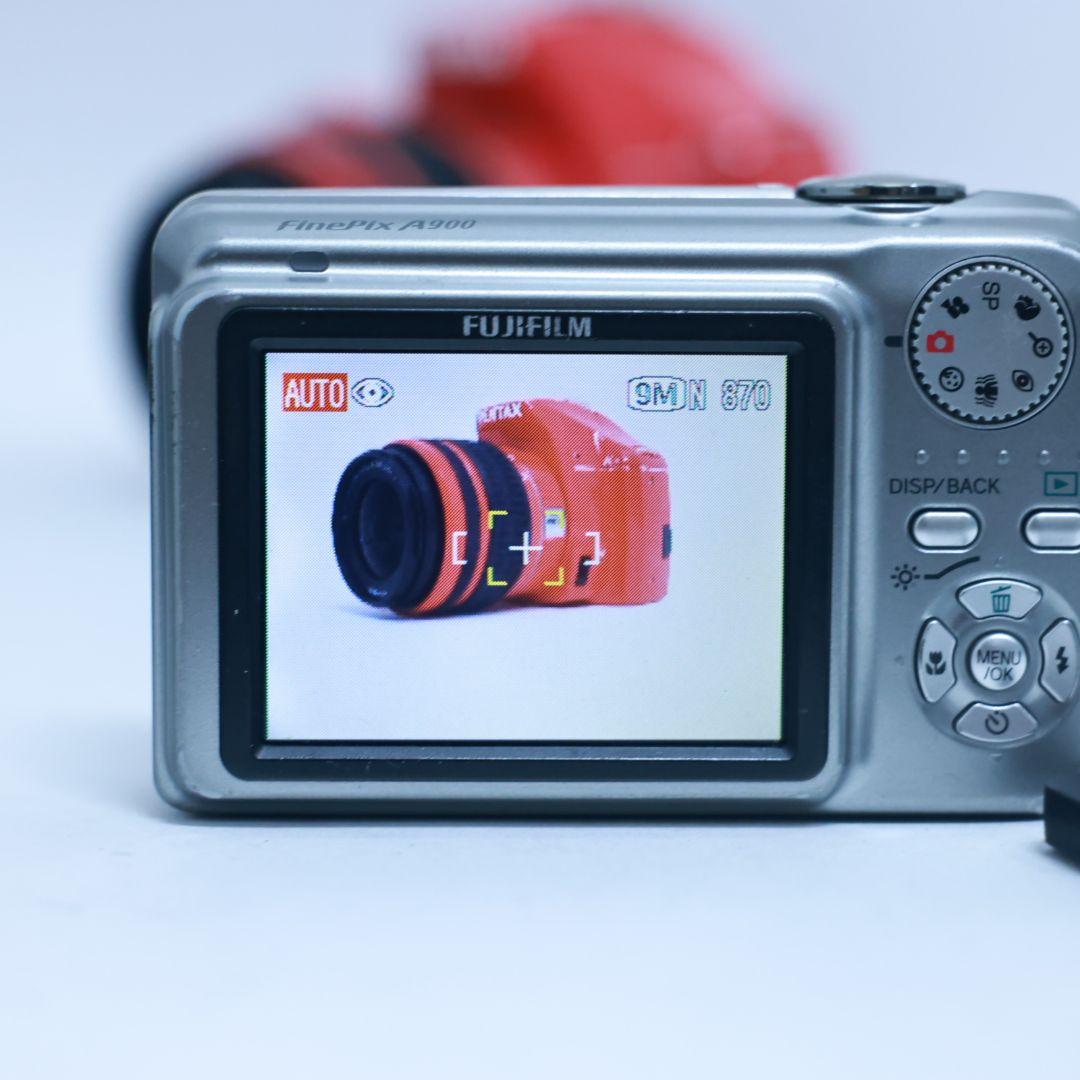 スマホ転送可 FUJIFILM A900 デジタルカメラ メモリーカード他付