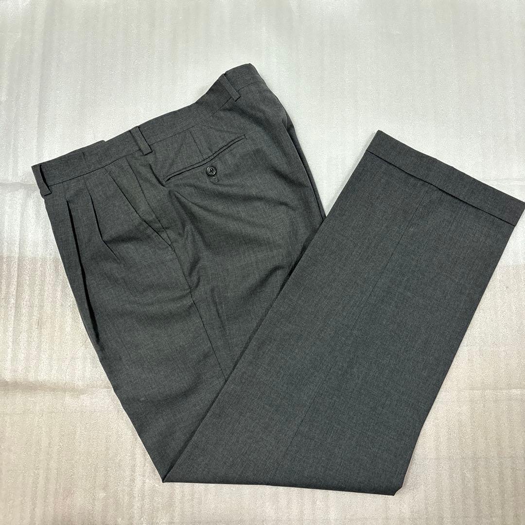 美品✨大きいサイズ 50 約AB7 ロロピアーナ ダークグレー セットアップ