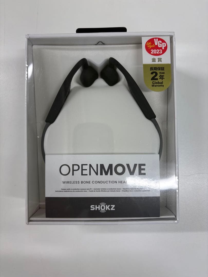 SHOKZ OPENMOVE ワイヤレス骨伝導イヤホン